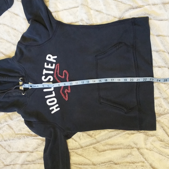 Hollister navy hooded sweatshirt - Picture 7 of 9